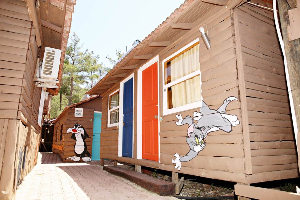 Olimpos Salinas Bungalow Evler Adrasan Olimpos Hotel Ağaç Evler